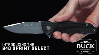 840 SPRINT SELECT FROM BUCK KNIVES