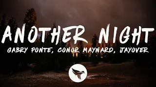 Gabry Ponte - Another Night (Lyrics) ft. Conor Maynard & Jayover