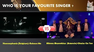 EUROVISON SONG CONTEST 2020 | COMPARING BETWEEN PARTICIPANTS Belgium V Armenia