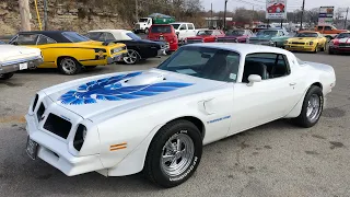 Test Drive 1976 Pontiac Trans Am SOLD $25,900 Maple Motors #889