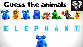 TALKING ABC Who is it Game HEY CLAY  fun animals letter app