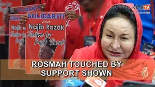 I felt touched by 'justice for Najib' calls, says Rosmah