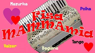 Fisa Mammamia|The best of Ballroom Dance Accordion|May 2023 [Polka, Tango, Waltz, Fox]