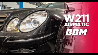 Mercedes Benz W211 | DIY Anleitung Airmatic Tieferlegung | by BBM Motorsport
