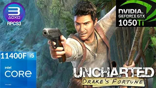 RPCS3 - Uncharted: Drake's Fortune  - GTX 1050ti + i5 11400F