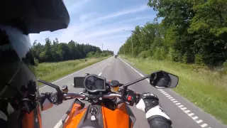 KTM 1290 Superduke Wheelie  Riding with Friends