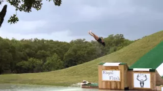 Girl Doing Perfect 10 Backflop