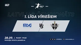 MSĢ II - ZRHK Dobele/DSS | Handbola 1. līga vīriešiem | Latvijas čempionāts 2023/2024