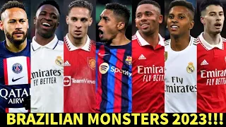 BEST BRAZILIAN SKILLS 2023! | NEYMAR, VINICIUS, RAPHINHA, ANTONY, RODRYGO, MARTINELLI, JESUS!