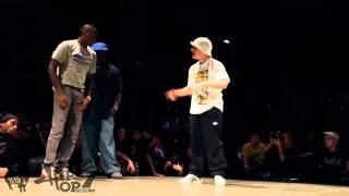 LAMINE vs FOCUS Hip Opsession 7 Bboy 1on1 Semi-Final Battle 2011 YAK FILMS