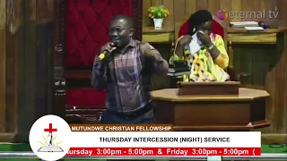 MCF :Thursday Intercession (Night) Service With Pastor Tom Mugerwa 04/May/2023