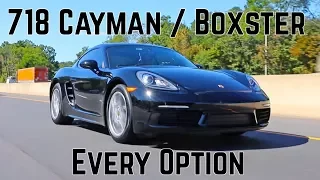 Porsche 718 Cayman / Boxster Options - Configurator all options reviewed