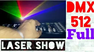 Dmx512 controller laser show system | DMX 512 Laser Light Show | Laser Beam | dmx 512 | laser Show |