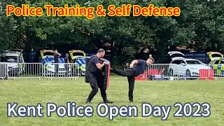 Police Training & Self Defense | Kent Police Open Day 2023 in Kent Police College