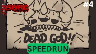 Dead God Speedrun (Episode 4) | The Binding of Isaac: Repentance