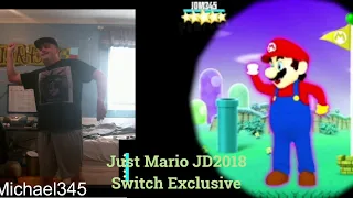 Just Dance 2018 Just Mario 5 stars Nintendo Switch