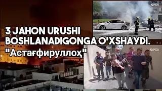 TEZKOR XABAR! ISROIL va PALASTIN O'RTASIDA URUSH BOSHLANDI! 3-JAHON URUSHI BOSHLANGANGA O'XSHIDI.