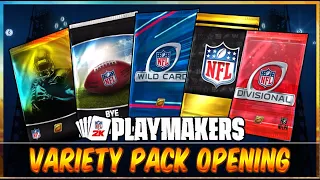 NFL 2K Playmakers Variety Pack Opening!! - Super Bowl, Seasons, Store Promos & Grinding Packs