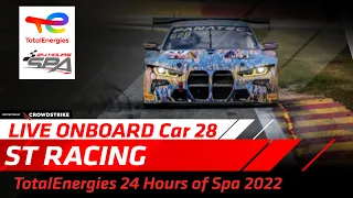 LIVE | Pre-Qualifying | Car 28 Onboard | TotalEnergies 24 Hours of Spa