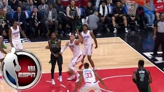 Kyrie Irving no-look dime fools Clippers' defense | ESPN