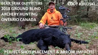 2018 Archery Spring Black Bear in Ontario Cody Kuluski Bear Trak Outfitters Rage Broad head