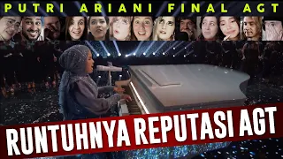 PUTRI PILIHAN DUNIA❗💥 Putri Ariani Final America's got talent reaksi kompilasi