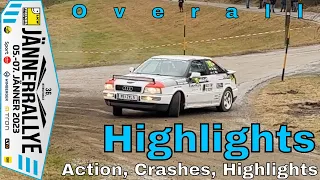 Jännerrallye 2023 Highlights | (fast) alle Strecken & Drift Best Of + Crashes und Action 🔥🥵😆