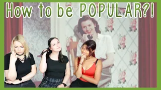 [REACTION] How to be POPULAR and PRETTY (1940s Guide for High School Girls) | Otome no Timing