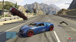GTA 5 100 Tons Super Car Rampage #3 HD Grand Theft Auto 5