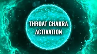 Throat Chakra Activation | Express Yourself, Feel Confident | Release Social Anxiety, Binaural Beats