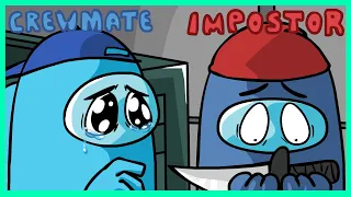 🔥 IMPOSTOR and CREWMATE - Among Us Animation (Brothers Story)