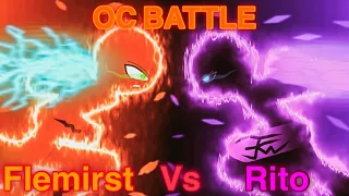 [OCB#1] Flemirst Vs Rito | Stick Battle | (stick nodes)