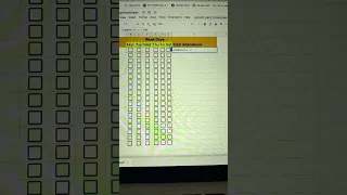 Excel Trick | Make Attendance Sheet Online | Function To Count Workdays #excel #googlesheets #howto