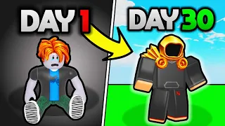 Turning 0 Robux into 100,000 in Only 30 Days... (Week 1)