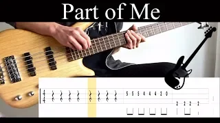 Part of Me (Tool) - (BASS ONLY) Bass Cover (With Tabs)