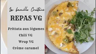 Idées recettes végétariennes | Repas VG | Crème caramel | Cuisine