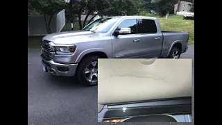 How to fix a Ram 1500 3rd brake light water leak 5th Gen 2019 2020 2021. We fix headliner stain too