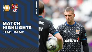 Match Highlights | Milton Keynes Dons v Tranmere Rovers | Sky Bet League Two