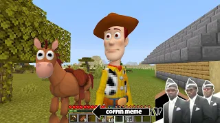 I found the Real Woody in Minecraft - Coffin Meme
