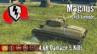 Magnus  |  4,6K Damage 5 Kills  |  WoT Blitz Replays