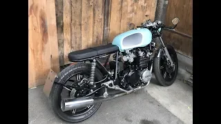 Yamaha XS850 cafe racer - timelapse rebuild