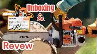 UNBOXING MESIN CHAINSAW STIHL MS 170/180