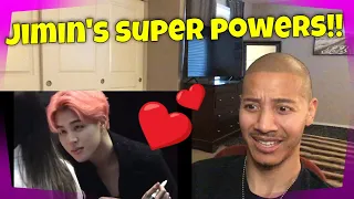 Reacting to Park Jimin Being a Natural Flirt for 10 Minutes Straight