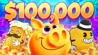 ANOTHER $100,000 BONUS OPENING, but ONLY HACKSAW SLOTS ALLOWED!