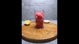 СОЧНЫЙ ЛЕТНИЙ ХИТ 🍉 Фреш из арбуза. Освежающий коктейль🍸 в марафоне👌 Лимонад 🍹Жду на канале 👍💓🔔