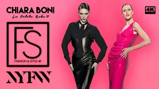 CHIARA BONI La Petite Robe FW 23-24 EXCLUSIVE Interview FULL SHOW NYFW 4K Coco Rocha,Anna Cleveland