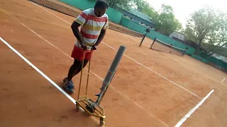 tennis court line marking equipment