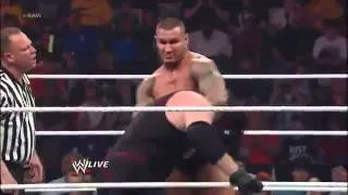 Randy Orton vs Kane - WWE Raw 2/18/13