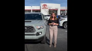 Walkaround on a brand new 2023 Toyota Tacoma TRD Sport, for sale at Oxmoor Toyota