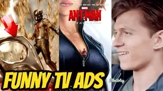 Avengers: Endgame Cast Funny TV Commericals and Ads | Try Not To Laugh